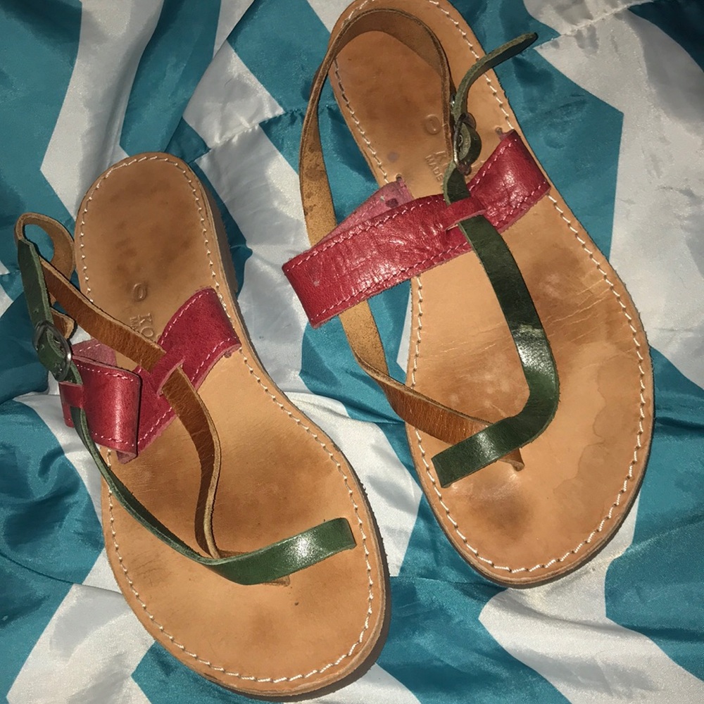 Greek sandals by Kouros